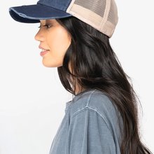 Gorra efecto desgastado