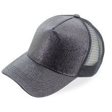 Gorra con Glitter y Rejilla Ne