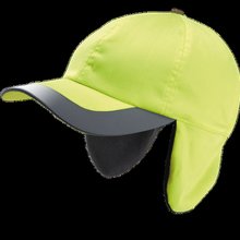 Gorra con orejeras fluorescente Fluorescent Yellow