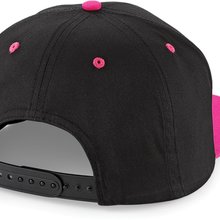 Gorra retro Snapback Black / Fuchsia