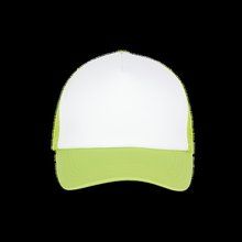 Gorra trucker con ajuste de plástico White / Lime