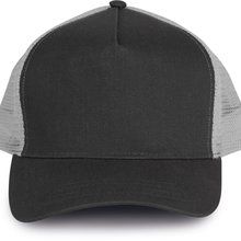 Gorra trucker algodón grueso Dark Grey / Light Grey