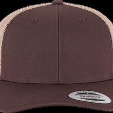 Gorra trucker retro bicolor Brown / Khaki