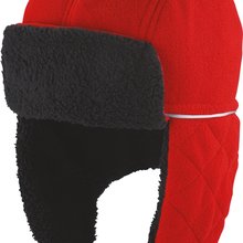 Gorro Polar 4 Paneles Red S/M