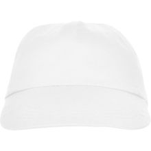 Gorra 5 paneles con ventilación Blanco UNICA