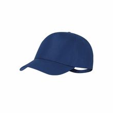 Gorra con protección UV50 y cierre ajustable Azul