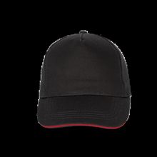 Gorra con banda de transpiración Black / Red