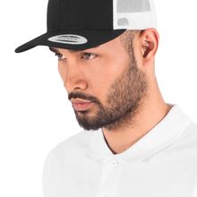 Gorra trucker retro bicolor Black / White