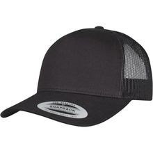 Gorra trucker retro snapback Black