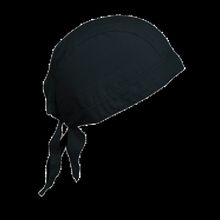 Gorro bandana unisex algodón Black