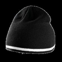 Gorro Punto tricotado Black / White / Black