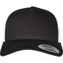 Gorra retro bicolor Black / White
