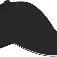 Gorra niños de sarga Dark Grey / Light Grey