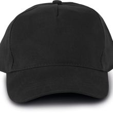 Gorra cierre trasero con hebilla Black