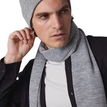 Gorro de punto acrílico Alloy Grey Heather
