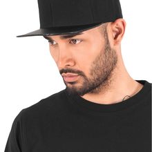 Gorra snapback visera plana Black / Carbon