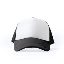 Gorra de adulto con panel frontal acolchado Negro Talla Única Adulto