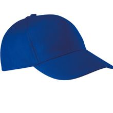 Gorra ajustable mediante tira autoadhesiva Royal Blue