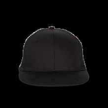 Gorra trucker visera plana Black