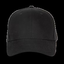 Gorra de algodón ajustable Black