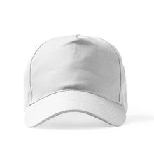Gorra de 5 paneles con cierre ajustable Blanco Talla Única Adulto