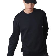 Gorra de algodón con 6 paneles y cierre ajustable Black