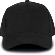 Gorra de algodón Black