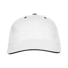 Gorra de algodón con cinta antisudoral Blanco Kids