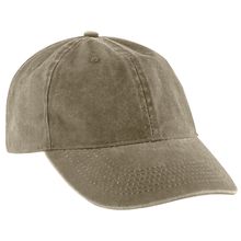 Gorra de algodón con efecto lavado Camel