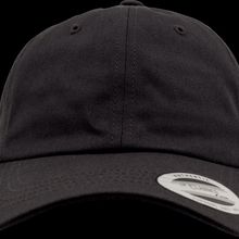 Gorra algodón Twill Negro
