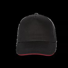 Gorra con banda de transpiración Black / Red