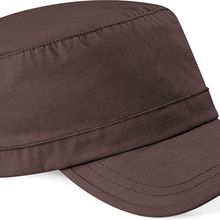 Gorra Correa de ajuste con hebilla metálica CHOCOLATE