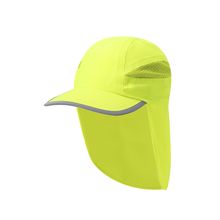 Gorra fluorescente y reflectante ajustable Fama