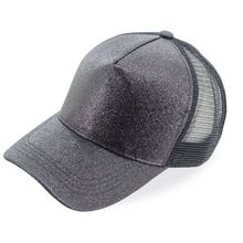 Gorra con Glitter y Rejilla Ne