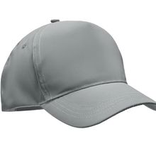 Gorra Reflectante de Béisbol Plata Mate