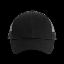 Gorra con rejilla y ajuste plástico Black
