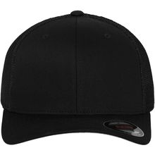Gorra con visera curva y rejilla trasera Black S/M