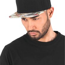 Gorra visera floral Mint