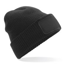 Gorro acrílico con parche Black