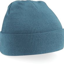 Gorro borde vuelto Airforce Blue
