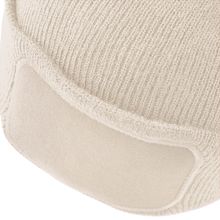 Gorro con parche frontal Almond