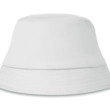 Gorro de Playa Algodón Blanco