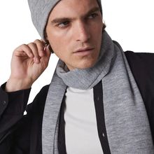 Gorro de punto acrílico Alloy Grey Heather