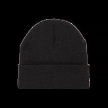 Gorro punto reciclado Black