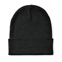 Gorro de punto unisex talla única Negro
