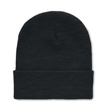 Gorro RPET Elástico Unisex Negro