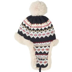 Gorro de punto con orejeras y forro polar | EARFLAP | 50 x 50