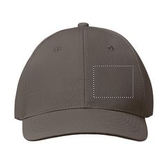 Gorra de béisbol en algodón grueso con cierre velcro | SEGMENT RIGHT | 50 x 40