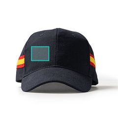 Gorra de algodón con diseño bandera | ZONA2 | 50 x 40