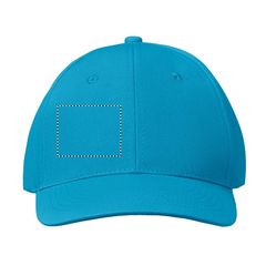 Gorra de béisbol en algodón grueso con cierre velcro | SEGMENT LEFT | 50 x 40